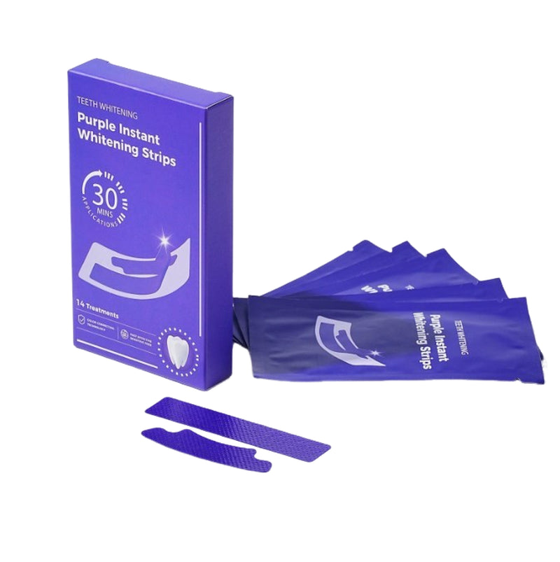 V34 Tooth Whitening Strips - Teeth Whitening Strips, Purple Tooth Whitening US