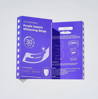 V34 Tooth Whitening Strips - Teeth Whitening Strips, Purple Tooth Whitening US