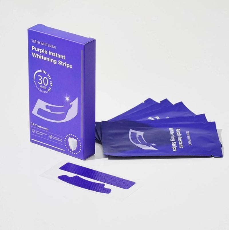 V34 Tooth Whitening Strips - Teeth Whitening Strips, Purple Tooth Whitening US